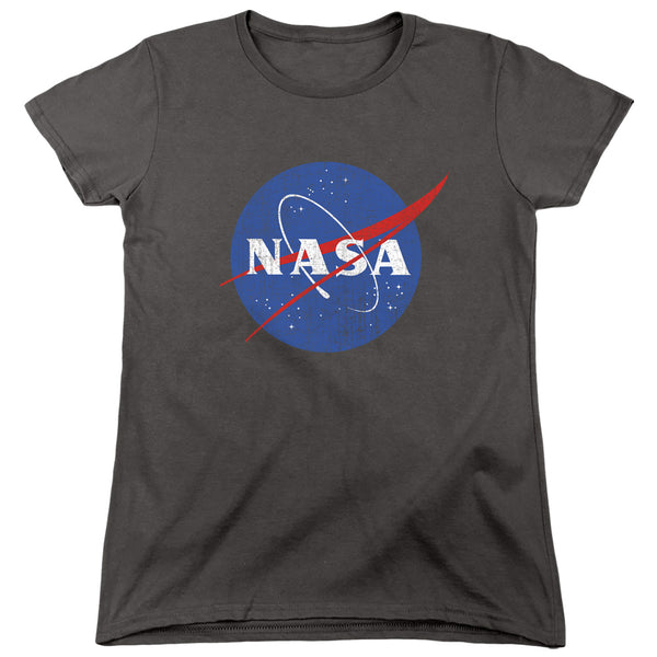 NASA Meatball Logo Distressed Women's T-Shirt