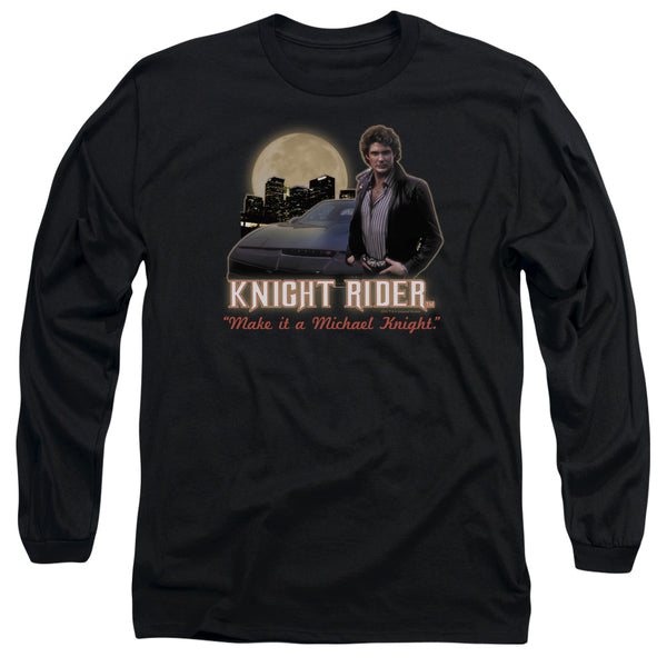 Knight Rider Full Moon Long Sleeve T-Shirt
