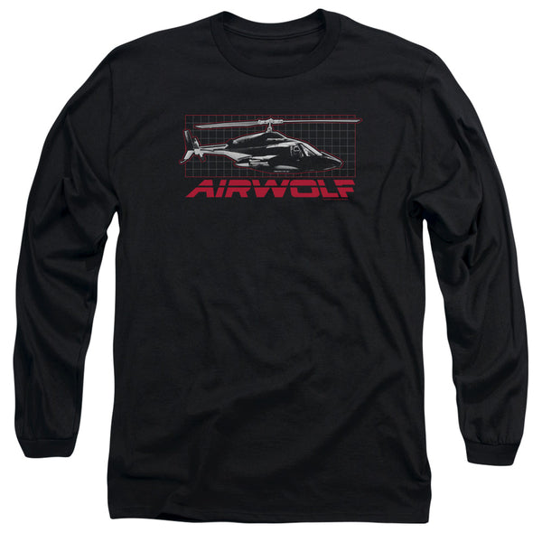 Airwolf Grid Long Sleeve T-Shirt