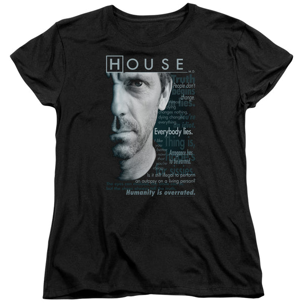 House M.D. Houseisms Women's T-Shirt
