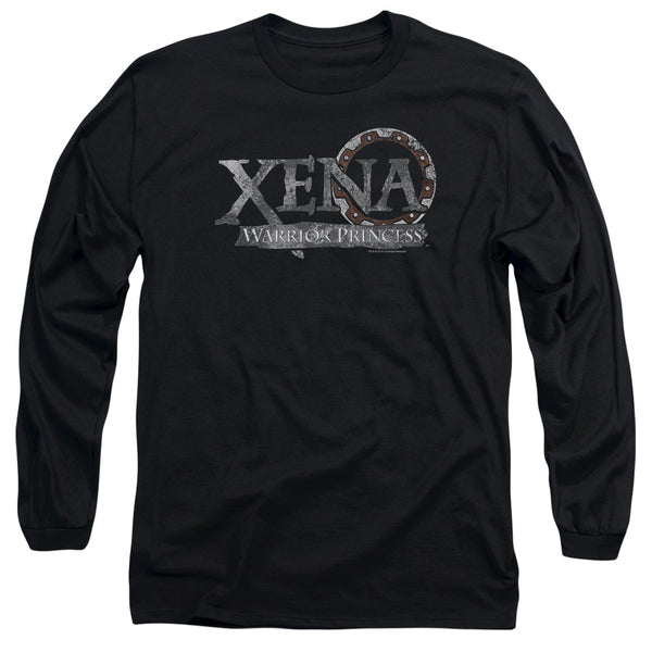 Xena Warrior Princess Battered Logo Long Sleeve T-Shirt