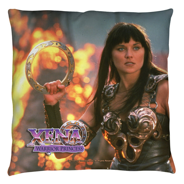Xena Warrior Princess Chakram Throw Pillow