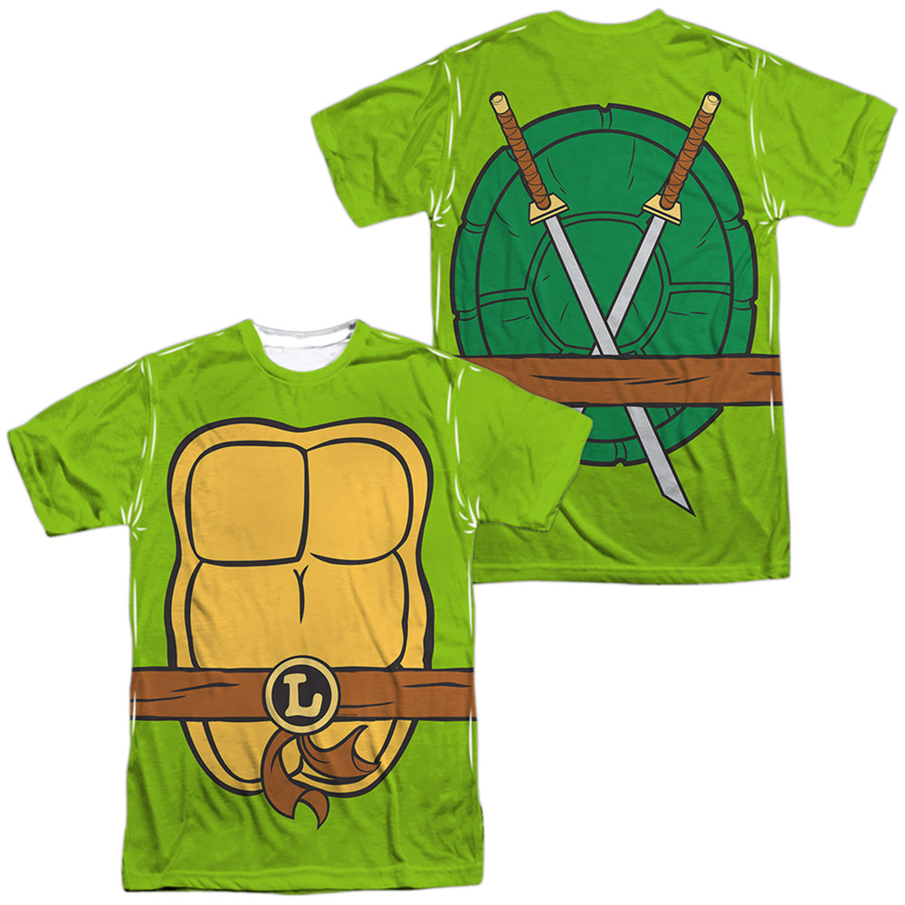 Teenage Mutant Ninja Turtles TMNT Leonardo Costume Sublimation T-Shirt ...