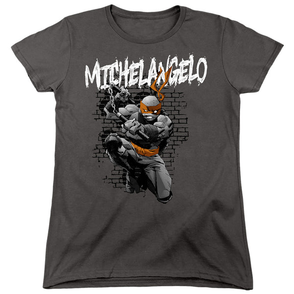 Teenage Mutant Ninja Turtles TMNT Michelangelo Women's T-Shirt