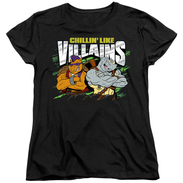 Teenage Mutant Ninja Turtles Chillin Like Villains Women's T-Shirt