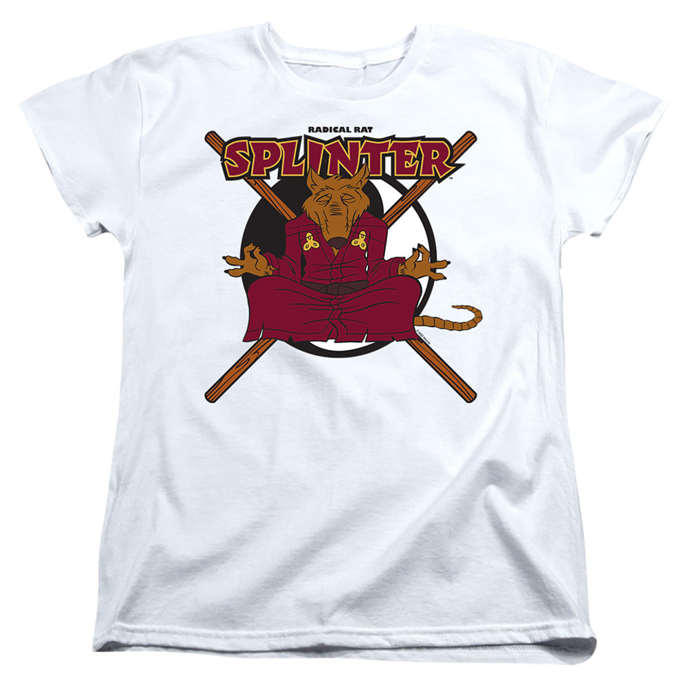Teenage Mutant Ninja Turtles Radical Rat Splinter Women's T-Shirt ...
