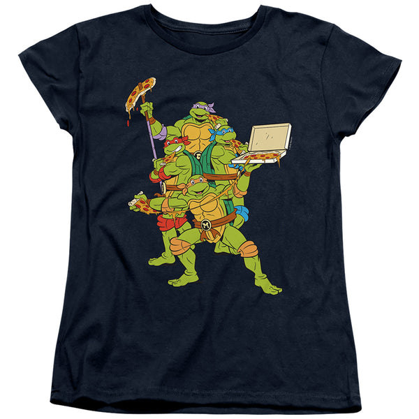 Teenage Mutant Ninja Turtles Pizza Party Women's T-Shirt