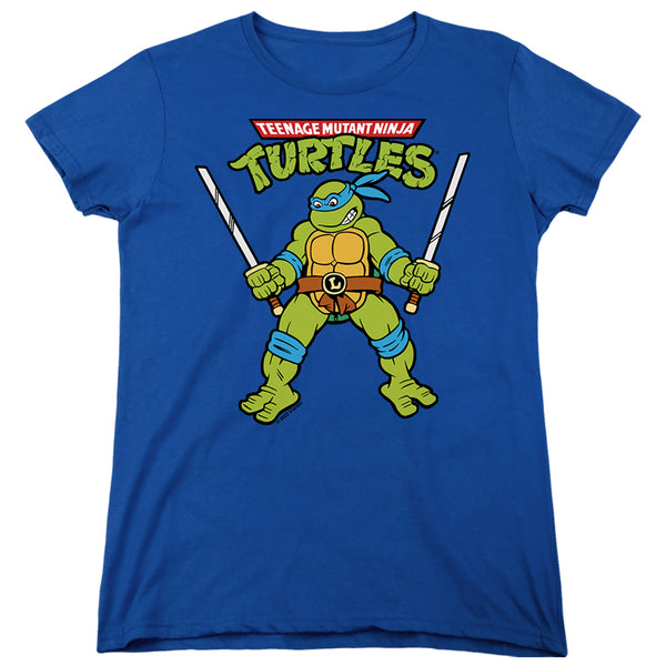 Teenage Mutant Ninja Turtles Retro Leo Women's T-Shirt