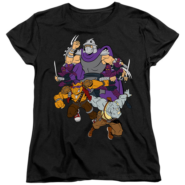 Teenage Mutant Ninja Turtles Shredder and Foot Clan Women's T-Shirt