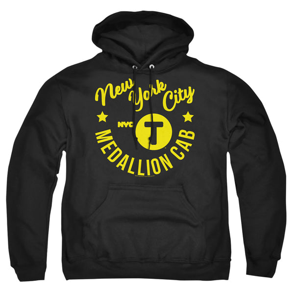 NYC Hipster Taxi Black Hoodie