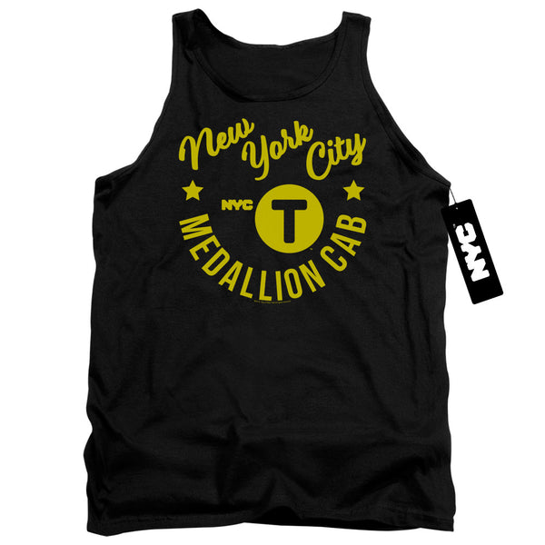 NYC Hipster Taxi Black Tank Top