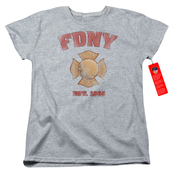 NYC FDNY Vintage Badge Women's T-Shirt