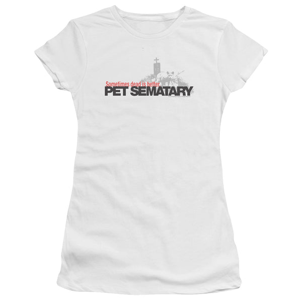 Pet Sematary Logo Juniors T-Shirt