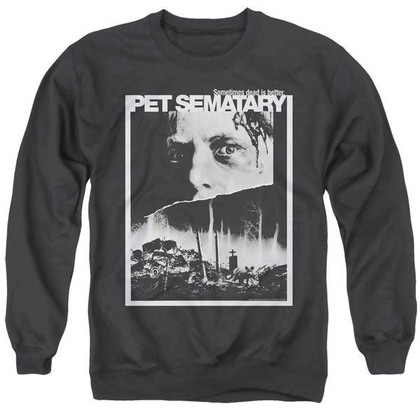 Pet Sematary Poster Art B&W Sweatshirt