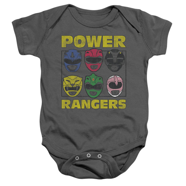 Power Rangers Ranger Heads Infant Snapsuit
