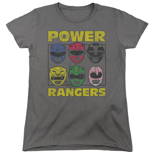 Power Rangers Ranger Heads Women's T-Shirt