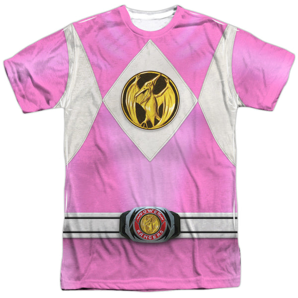 Power Rangers Pink Ranger Emblem Sublimation T-Shirt