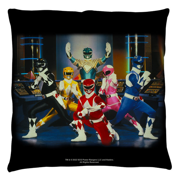 Power Rangers Stance Throw Pillow