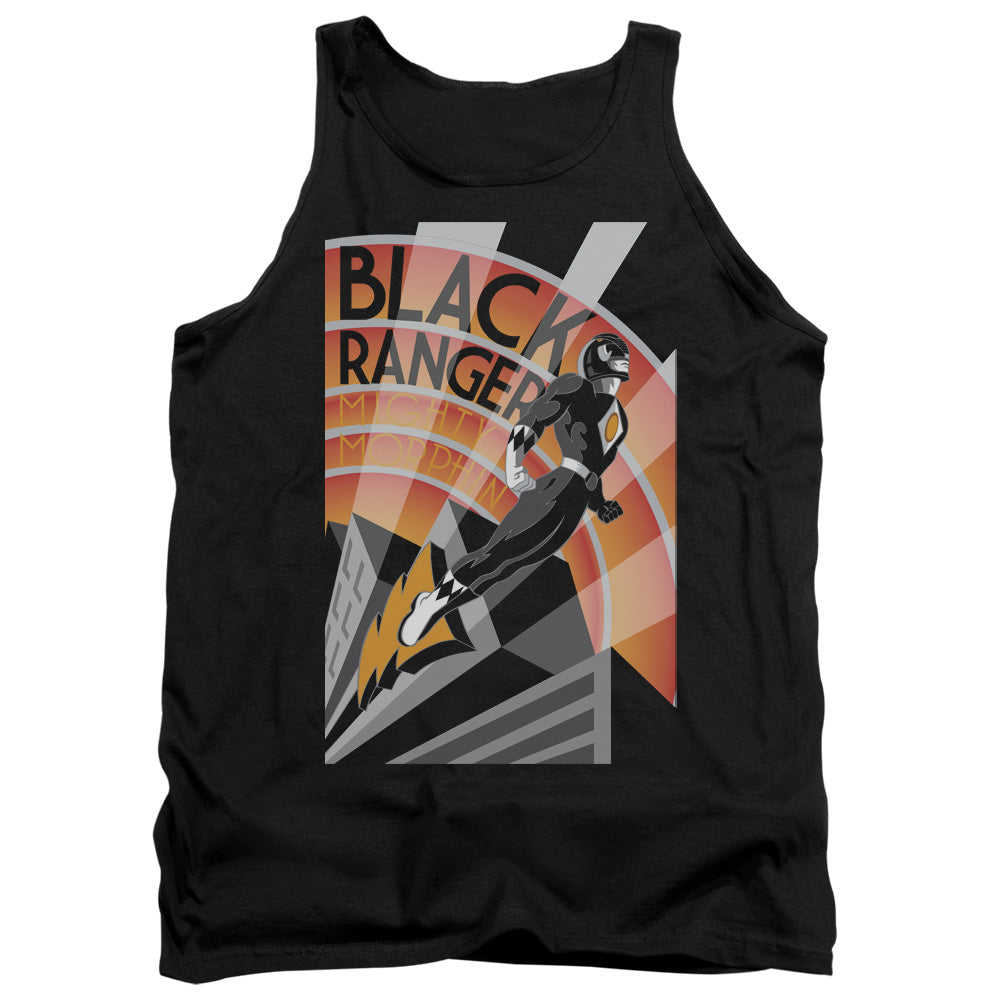 Blank Rangers Top Power Rangers Black Ranger Deco Tank Top – Rocker Merch
