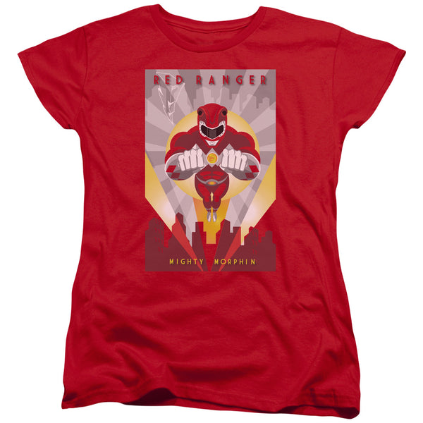 Power Rangers Red Deco Women's T-Shirt