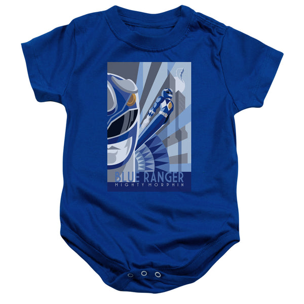 Power Rangers Blue Ranger Deco Infant Snapsuit