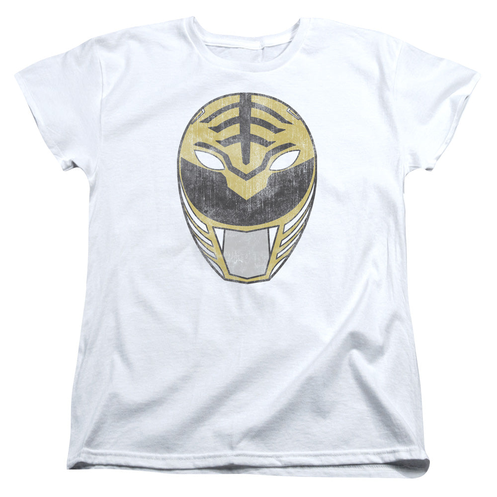 Power Rangers White Ranger Mask Women's T-Shirt – Rocker Merch