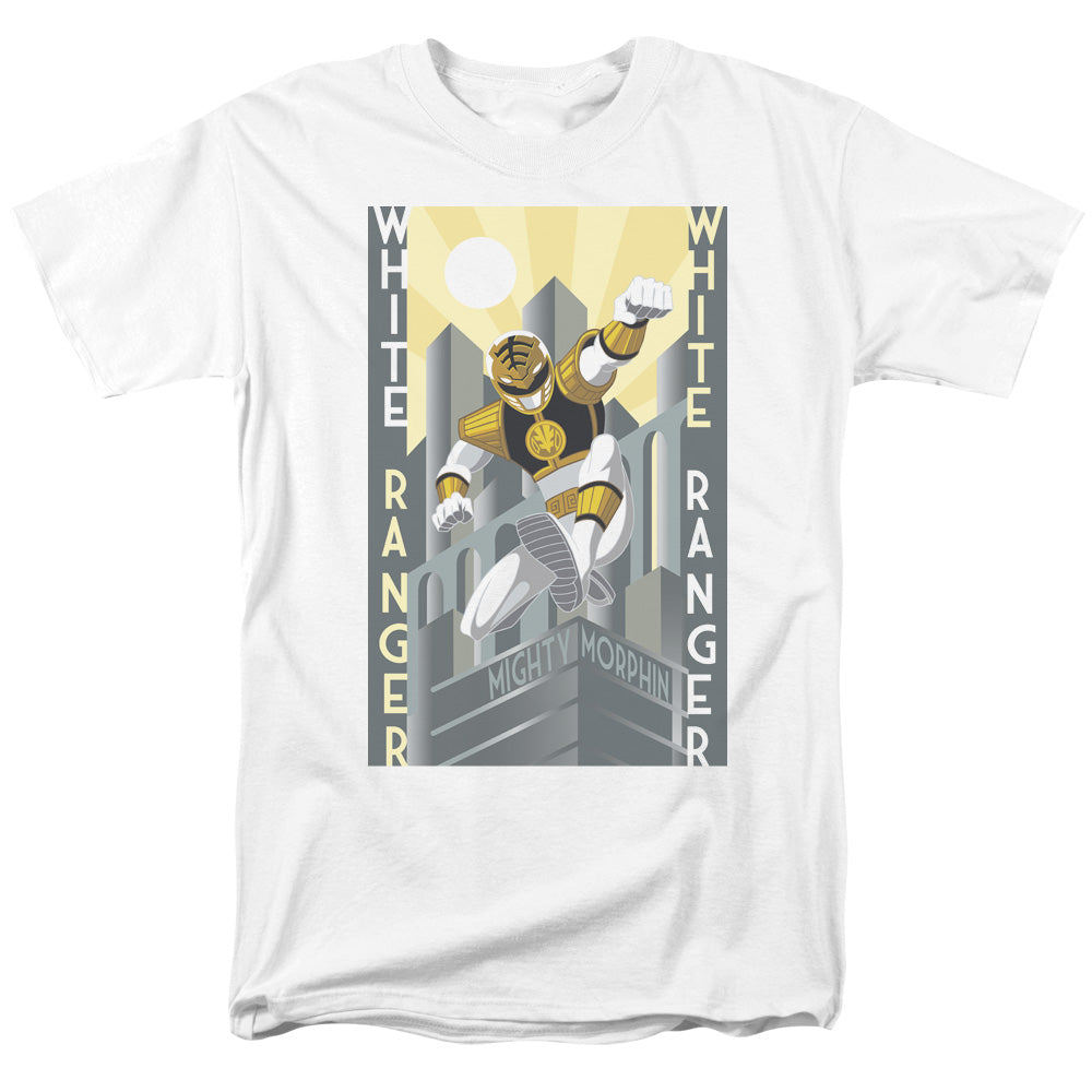 Power Rangers White Ranger Deco T-Shirt – Rocker Merch