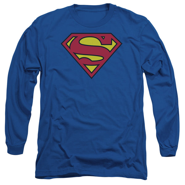 Superman Classic Logo Long Sleeve T-Shirt