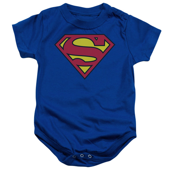 Superman Classic Logo Infant Snapsuit