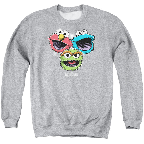 Sesame Street Halftone Heads Sweatshirt