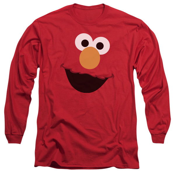 Sesame Street Elmo Face Long Sleeve T-Shirt