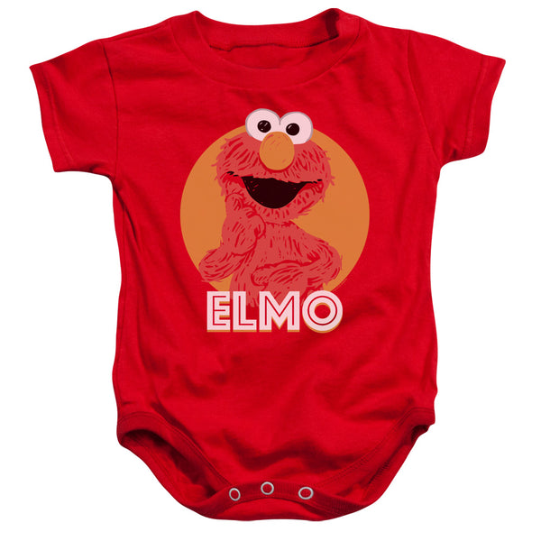Sesame Street Elmo Scribble Infant Snapsuit