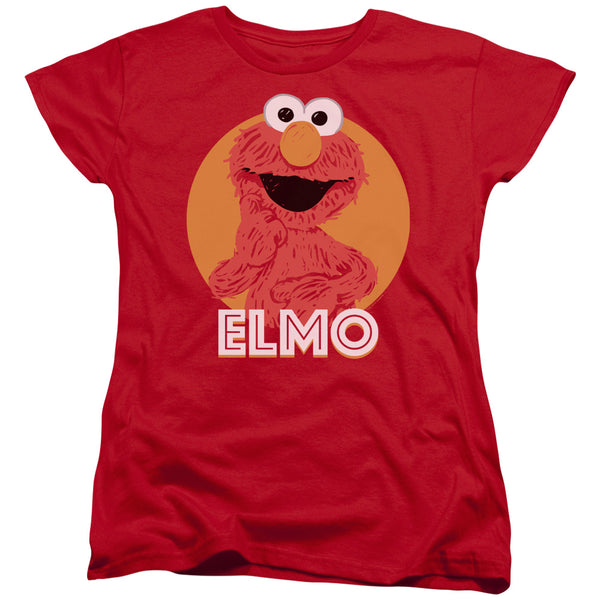 Sesame Street Elmo Scribble Women's T-Shirt