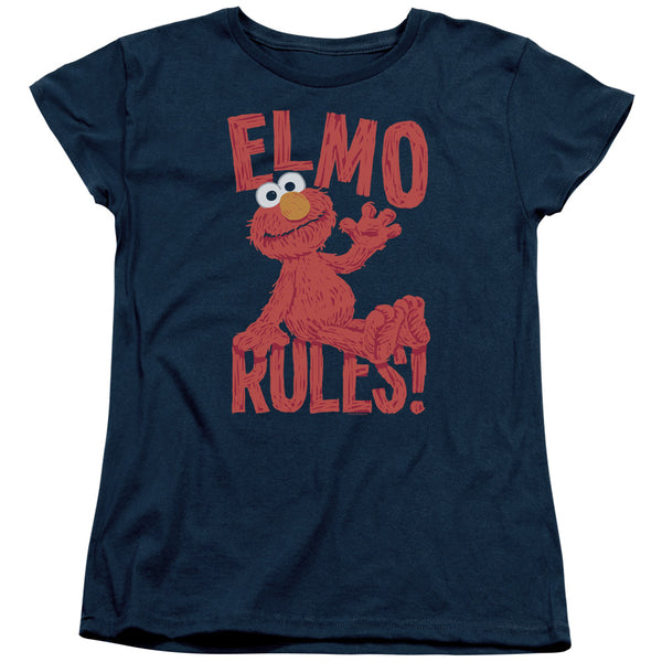 Sesame Street Elmo Rules Women's T-Shirt