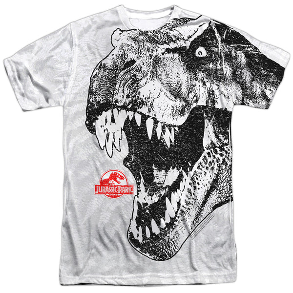 Jurassic Park T Rex Head Sublimation T-Shirt
