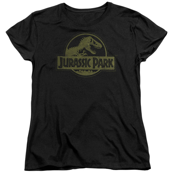 Jurassic Park Distressed Logo Women's T-Shirt