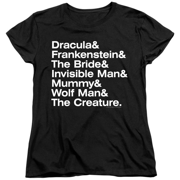 Universal Monsters Ampersand Monsters Women's T-Shirt