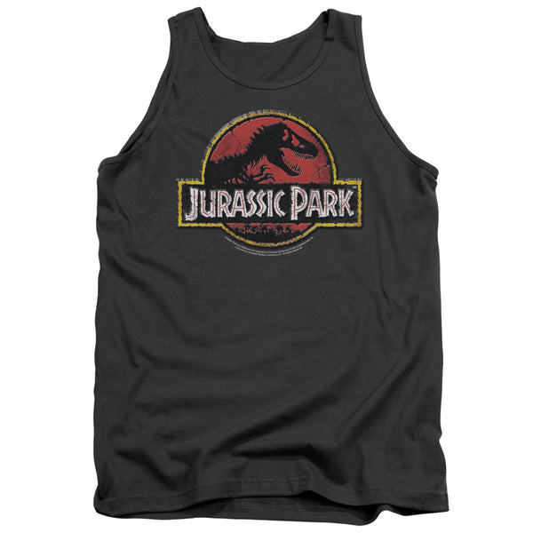 Jurassic Park Stone Logo Tank Top
