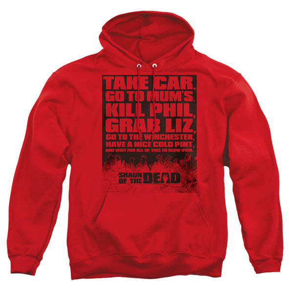 Shaun of the Dead List Hoodie