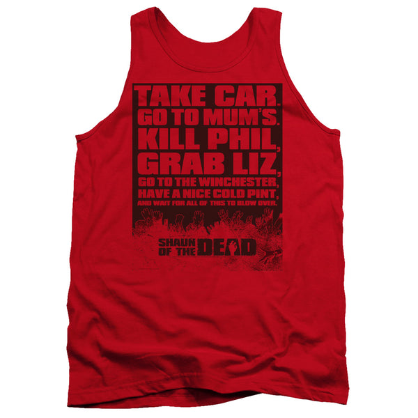 Shaun of the Dead List Tank Top