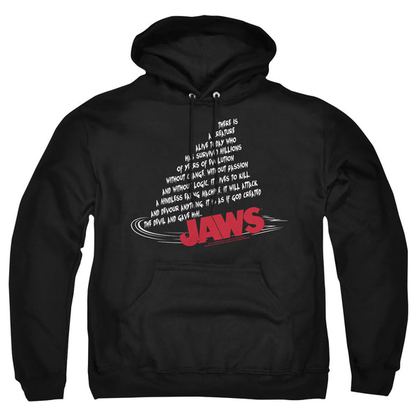 Jaws Dorsal Text Hoodie