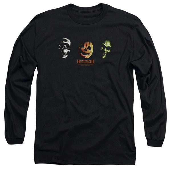 Halloween III Three Masks Long Sleeve T-Shirt