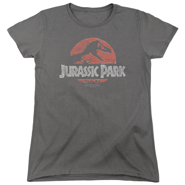 Jurassic Park Faded Logo Women's T-Shirt