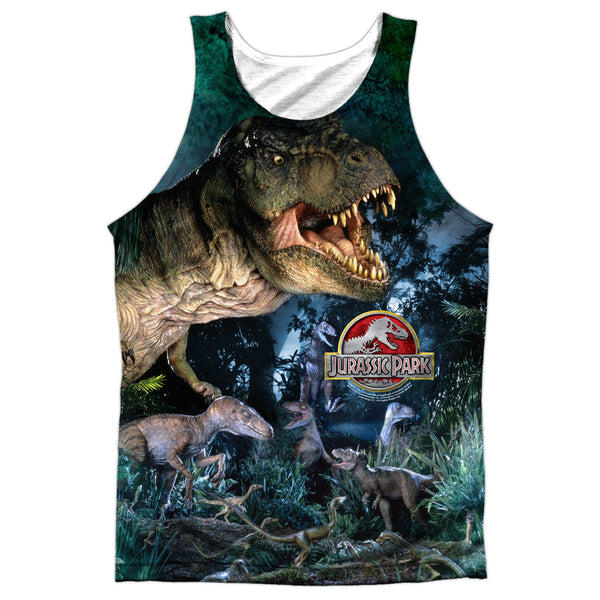 Jurassic Park Dinos Gather Sublimation Tank Top