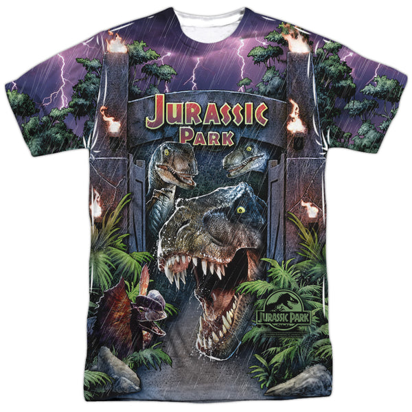 Jurassic Park Welcome to the Park Sublimation T-Shirt