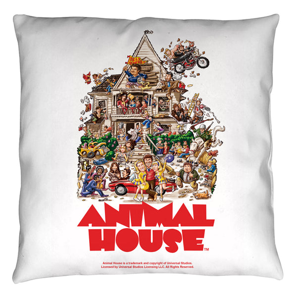 Animal House Poster Throw Pillow