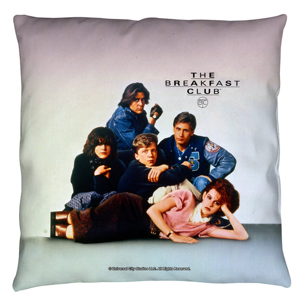 The Breakfast Club Poster Throw Pillow
