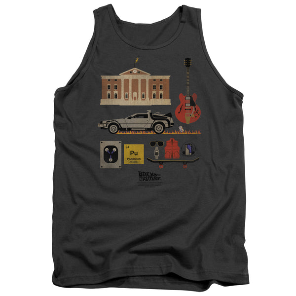 Back to the Future Items Tank Top