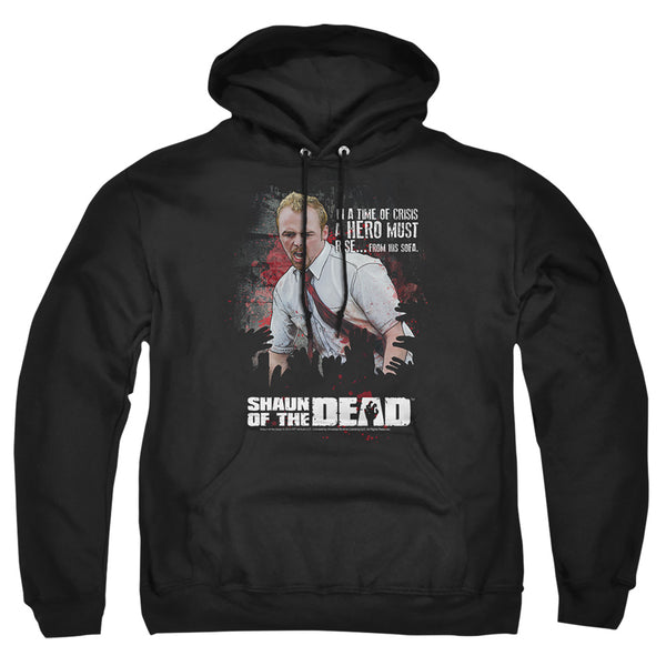 Shaun of the Dead Hero Must Rise Hoodie