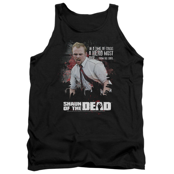 Shaun of the Dead Hero Must Rise Tank Top